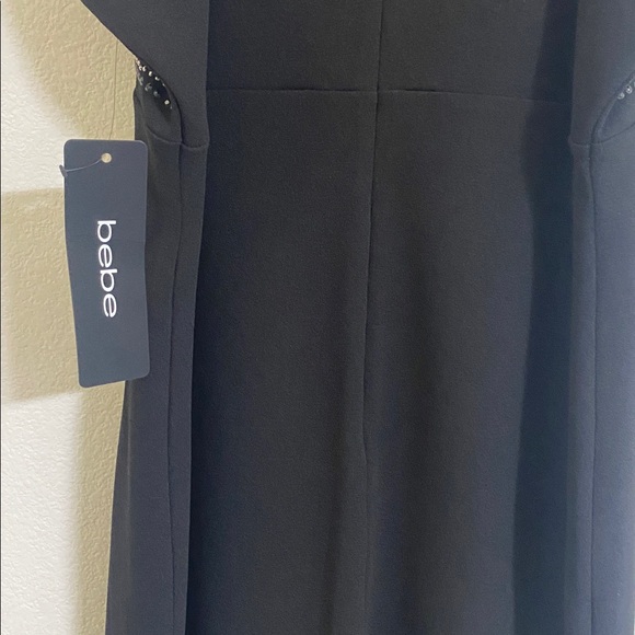 Bebe Black Mini Dress with Embellishments - Picture 6 of 6
